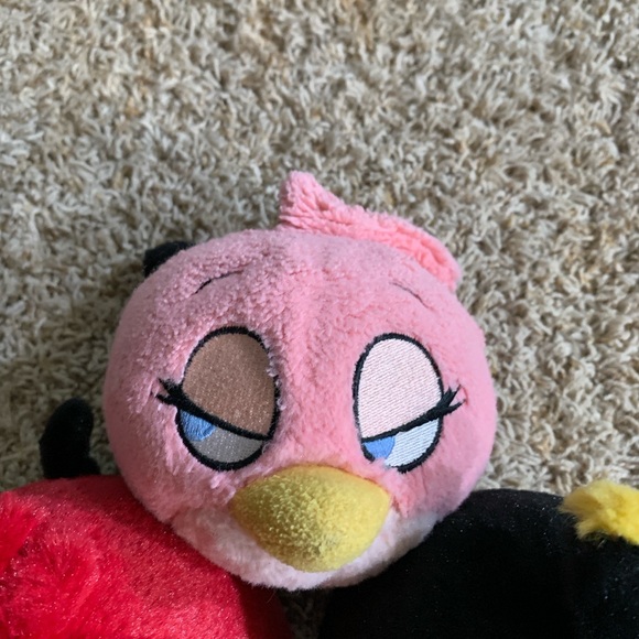 Bundle Angry Birds Plushes Used - Picture 4 of 5